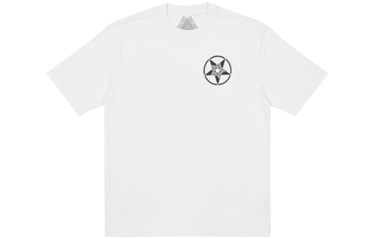 Palace FW21 Calm It Mosher Logo T-Shirt 'White' P21TS017