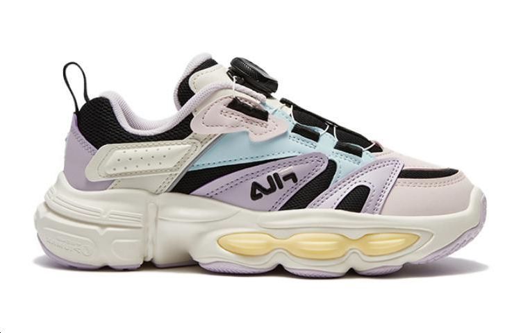 (GS) FILA Classic Running Shoes 'White Lilac Blue' K15B341119FLC