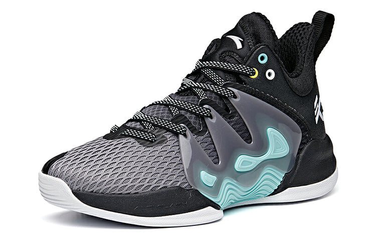 ANTA The Mountain 1.0 Basketball Shoes 'Black Grey' 112121601-3