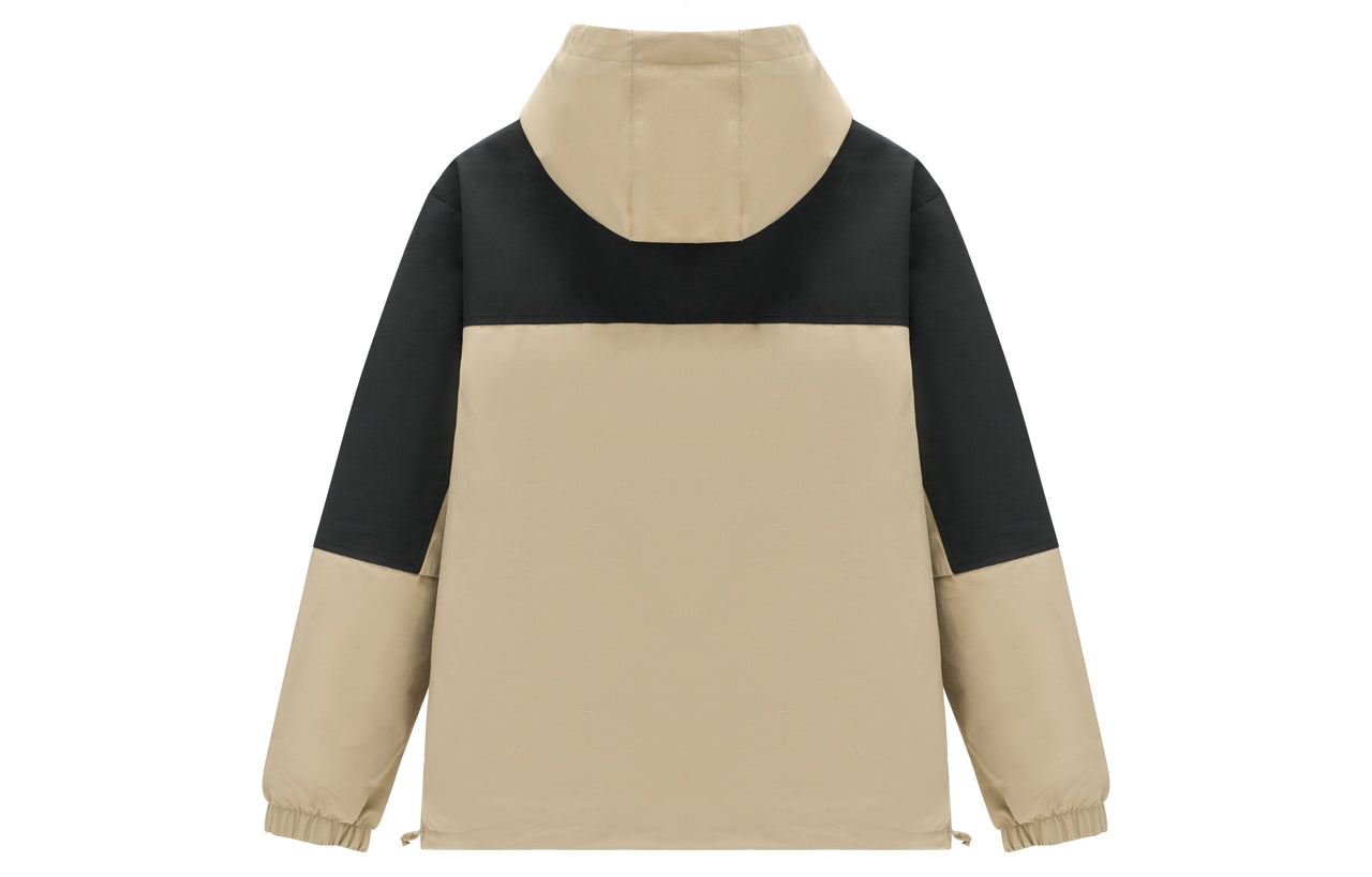 New Balance Windproof Sport Jacket 'Beige Black' AMJ31304-BNN