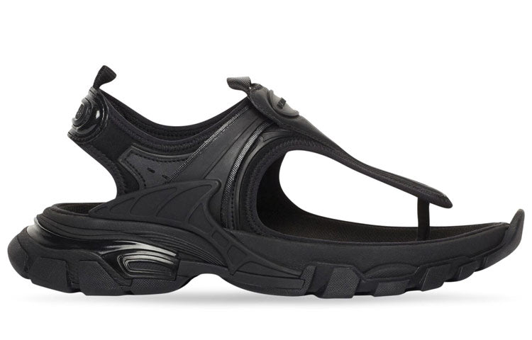 (WMNS) Balenciaga Track Sandals Black 618089W2PA11000