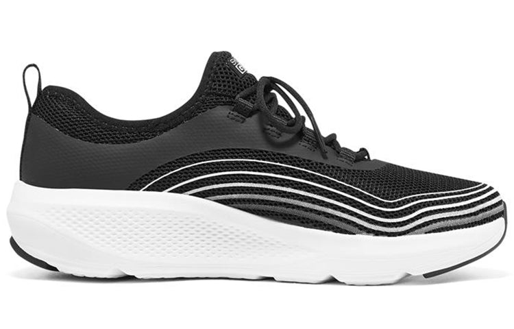 (WMNS) Skechers Go Run Elevate 'Black White' 128329-BKW