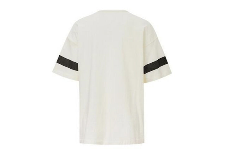 (WMNS) Converse Renew Alphabet Printing Short Sleeve White 10018928-A02