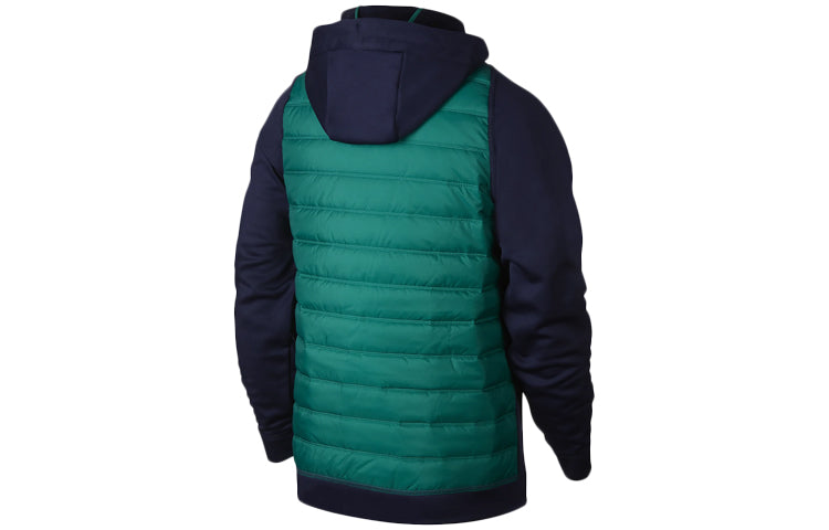 Nike Therma FZ Winterized Trainer Jacket For Men Blue/Green BV6299-498