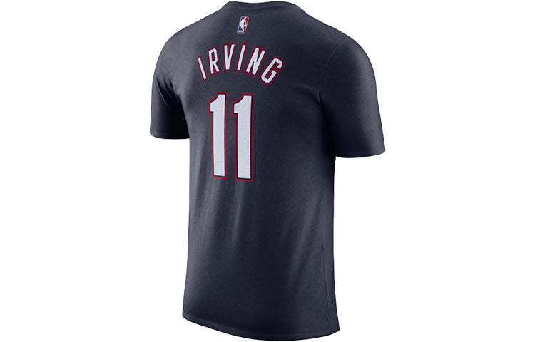 Nike x NBA Brooklyn NETS Kyrie Irving T-Shirt 'Black' DA7359-420