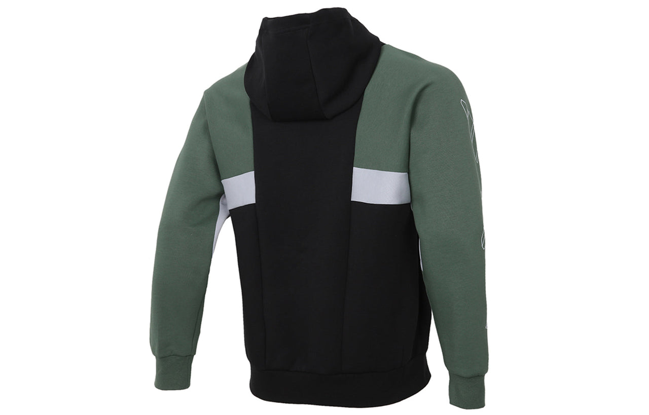 adidas Ub Tt Deco Casual Sports Colorblock Knit Hooded Jacket Black GP1817