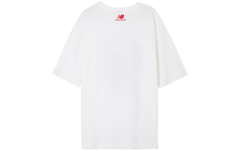 New Balance Unisex Personalized Text Print White AMT02373-WT