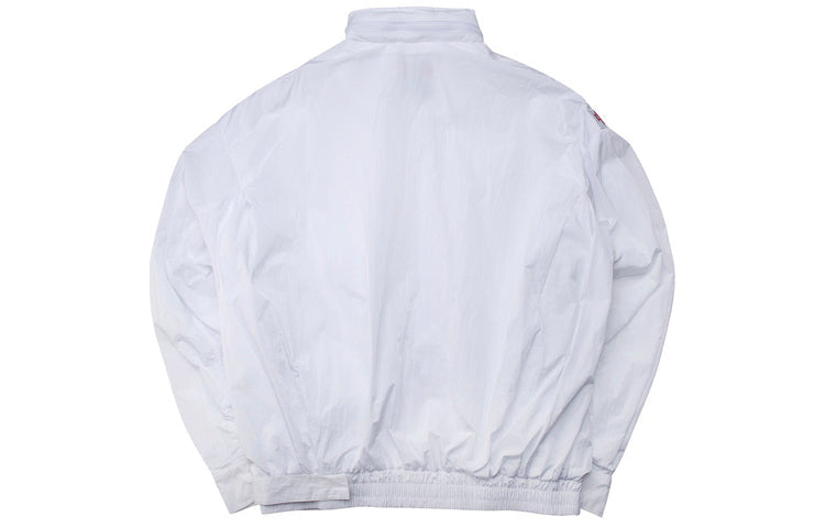 Li-Ning Paris Fashion Week Loose Jacket 'White Red' AJDP019-1