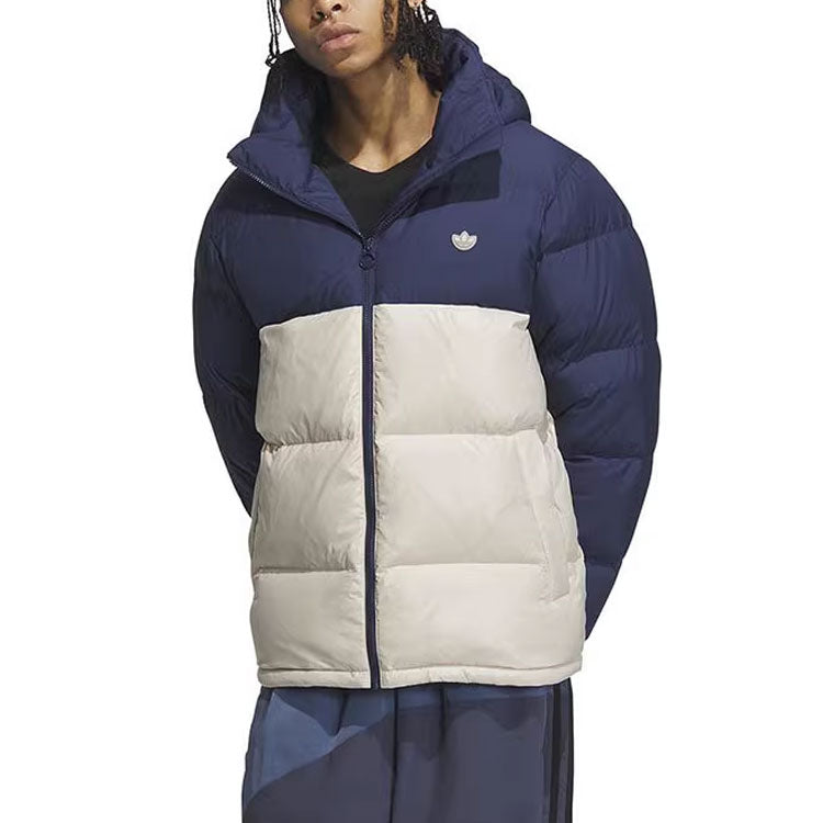 adidas Originals Down Jacket 'Blue White' IU4778