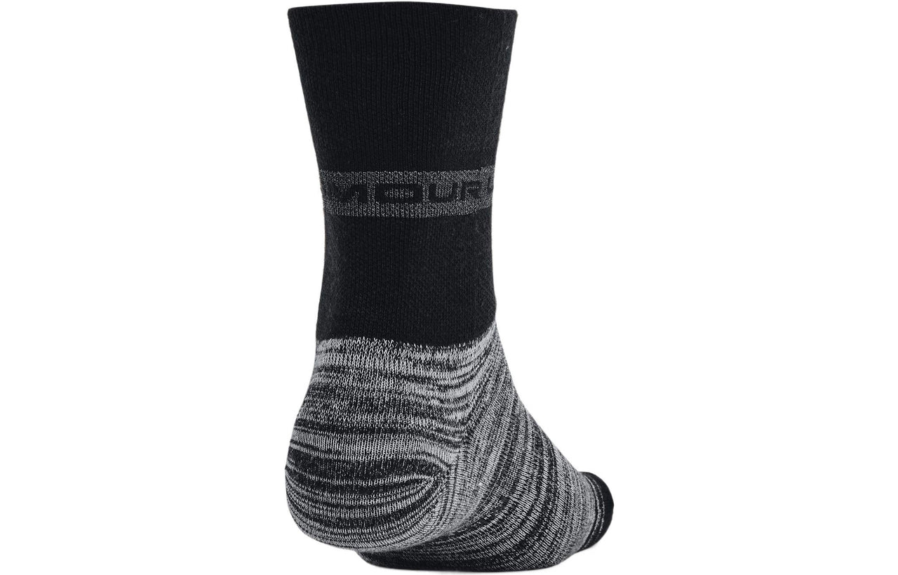 Under Armour Essential Hi Lo Socks 2-Pack 'Black' 1365746-001