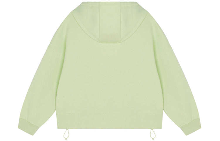 (WMNS) New Balance Casual Hoodie 'Light Green' AWT13338-CFG