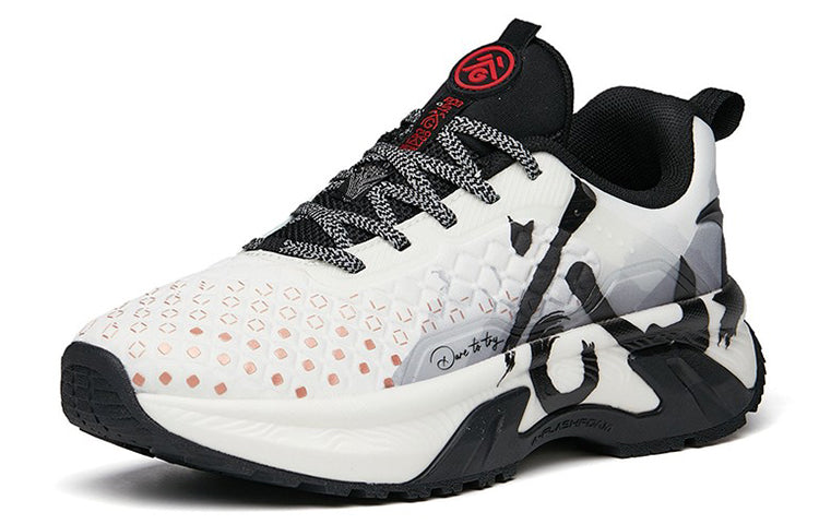 (WMNS) ANTA Training Series Low 'White Black Red' 122146603-4