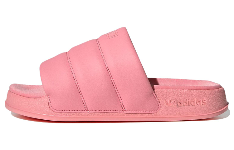 (WMNS) adidas Adilette Essential Slides 'Super Pop' HQ2055