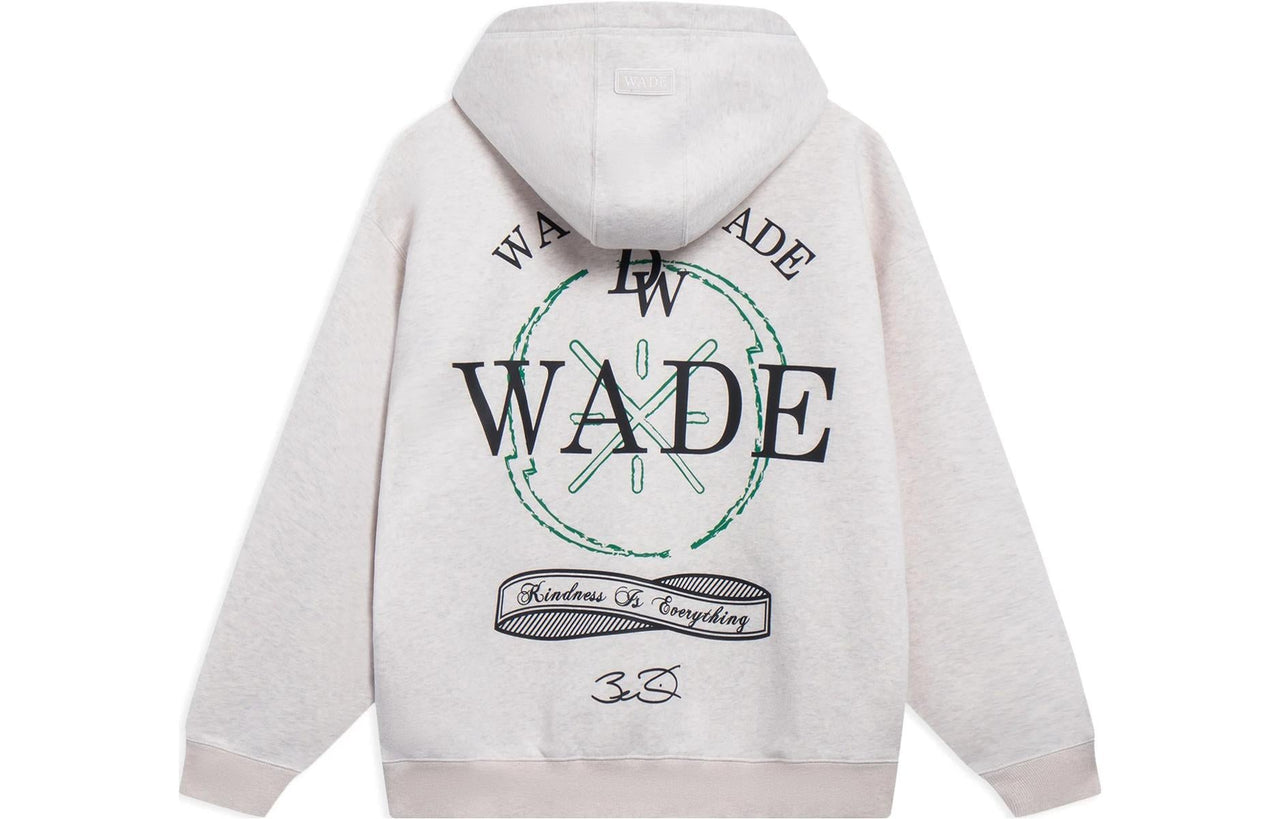 Li-Ning Way Of Wade Graphic Hoodie 'Light Grey' AWDT141-10