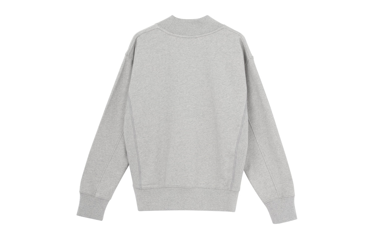 Nike Trend Capsule Series Logo Embroidered Sports Round Neck Pullover light grey DM5274-050