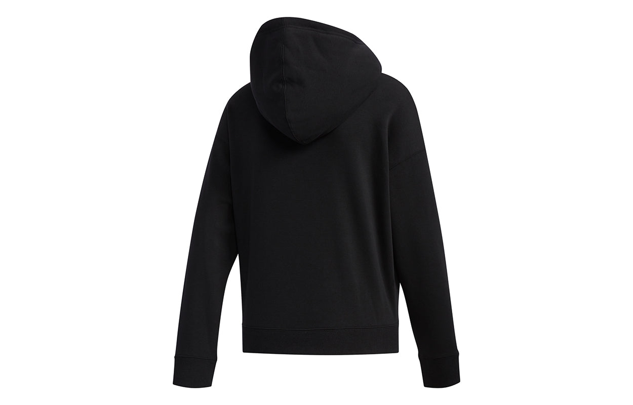 (WMNS) adidas Neo Faves Hoodies 'Black' GD9893