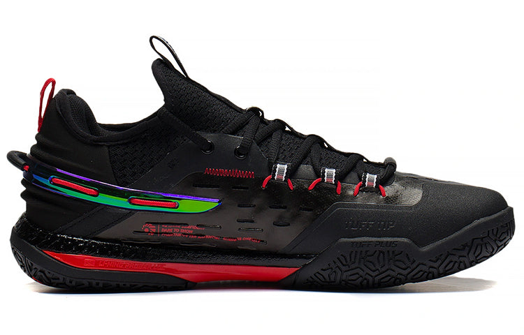 Li-Ning Ground Flying Pro 'Black Red' AYAS032-3