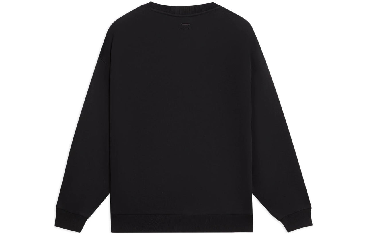 Li-Ning Anything Is Possible Graphic Sweatshirt 'Black' AWDSF97-2