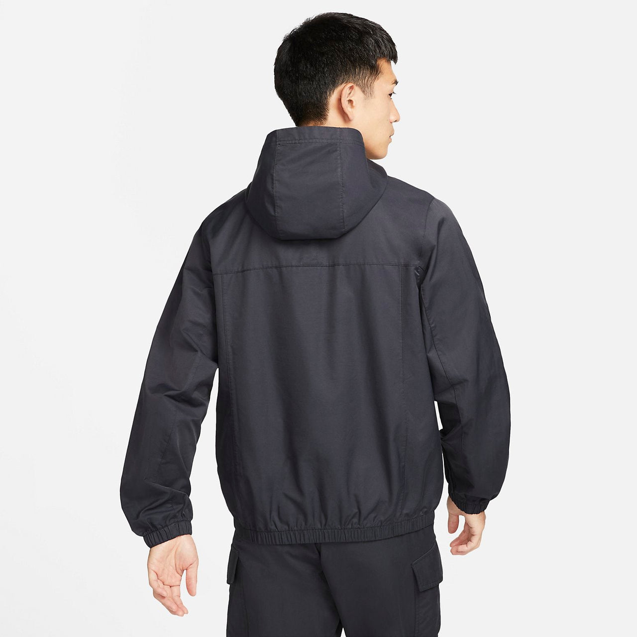 Nike Essential Woven Hoodie Anorak Jacket 'Black' DA0012-010