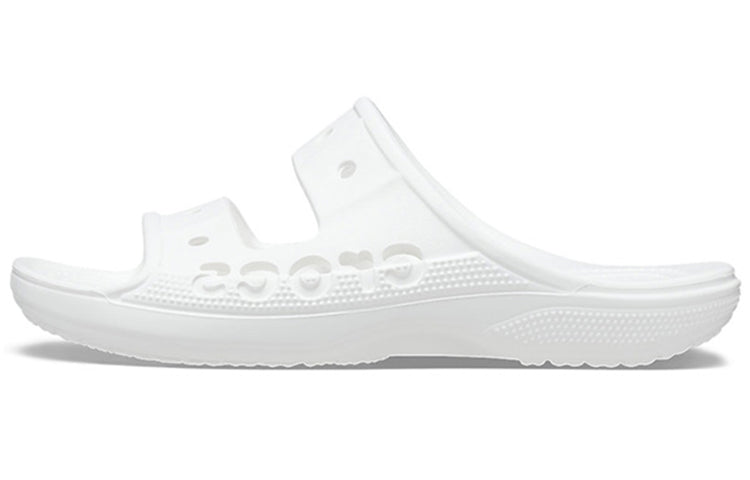 Crocs Fashion Casual Unisex White Slippers 207627-100