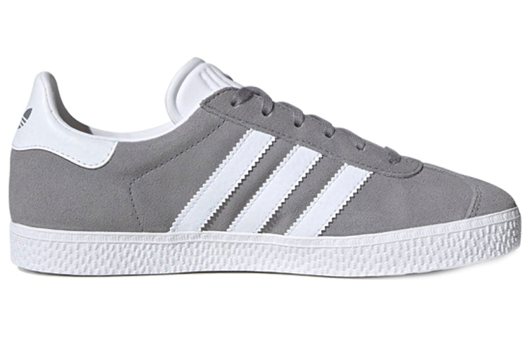 (GS) adidas Gazelle J 'Gray White' FW0716