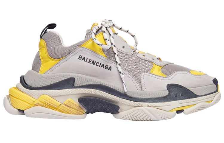 Balenciaga Triple S Sneaker 'Yellow Grey' 2019 536737W09OH7074