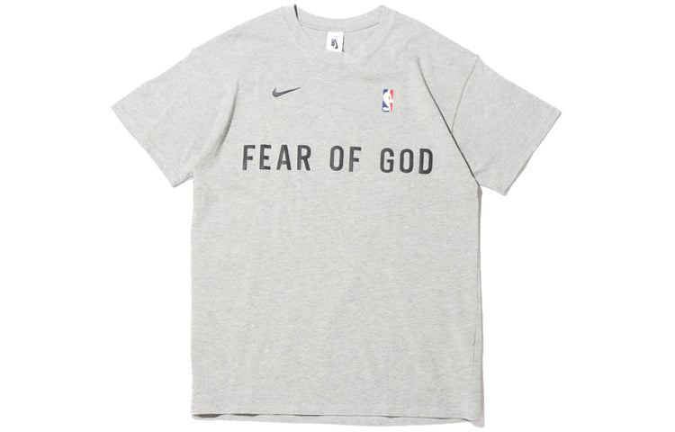 Nike x Fear of God x NBA Short Sleeve Men Grey Dark gray CU4699-063