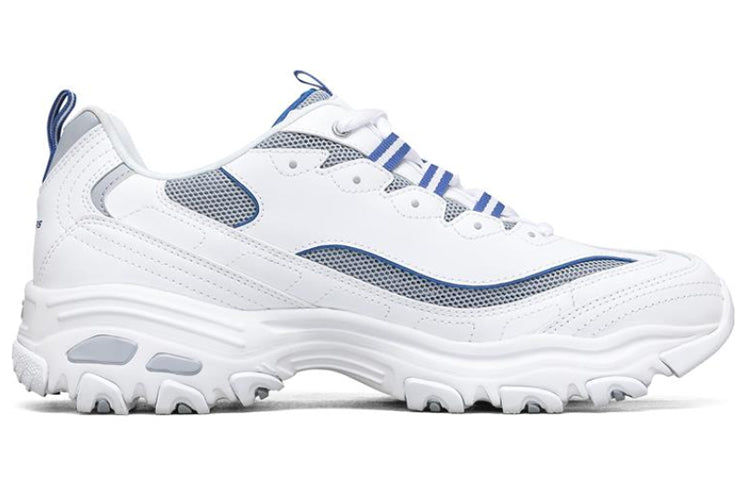 Skechers D Lites 1.0 White/Blue 666142-WGBL