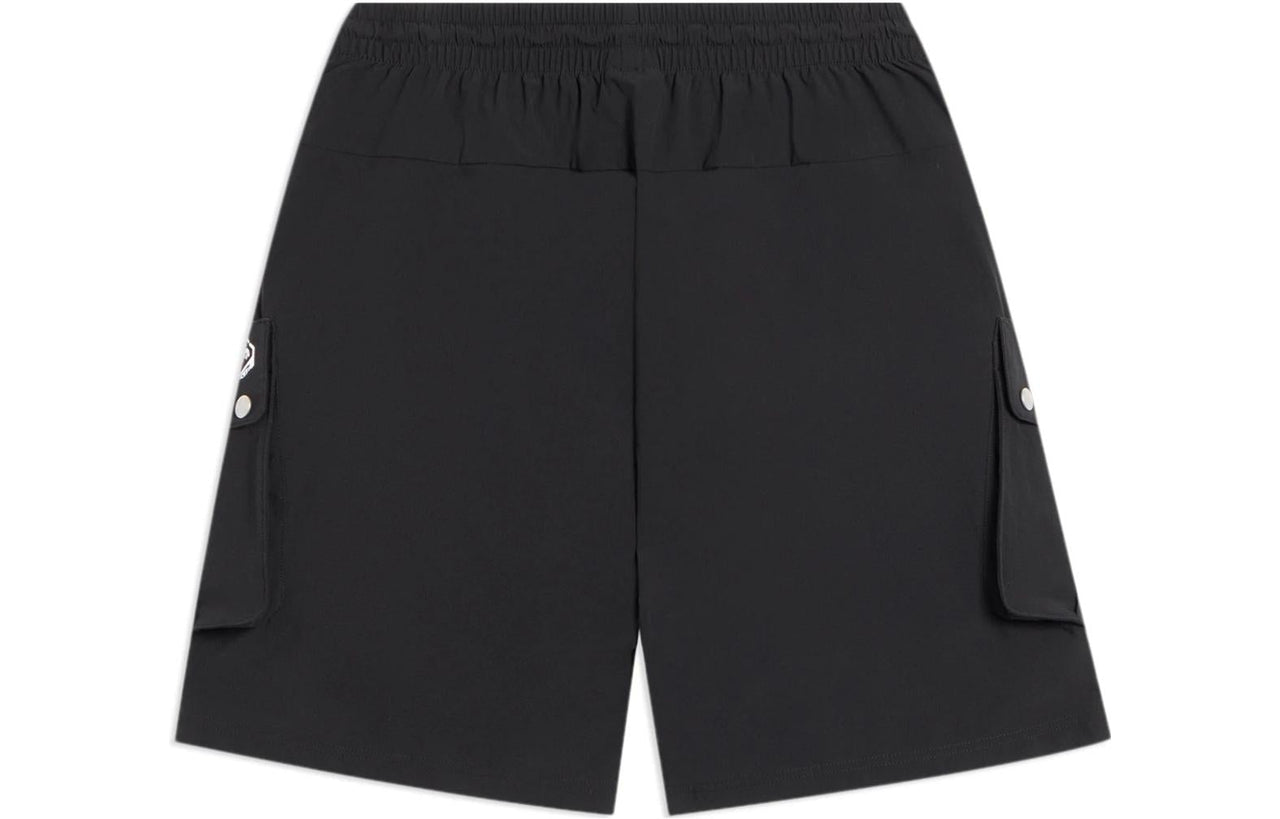 Li-Ning BadFive Graphic Pocket Shorts 'Black' AKSS603-2
