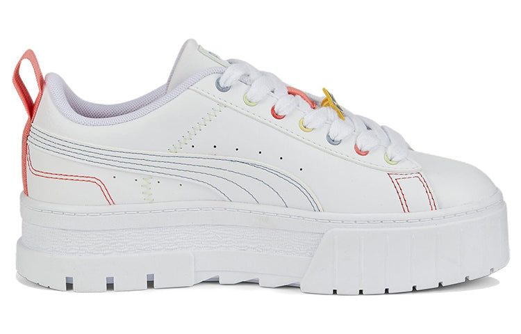 (WMNS) PUMA Mayze 'Pierced - White Multi' 386582-01