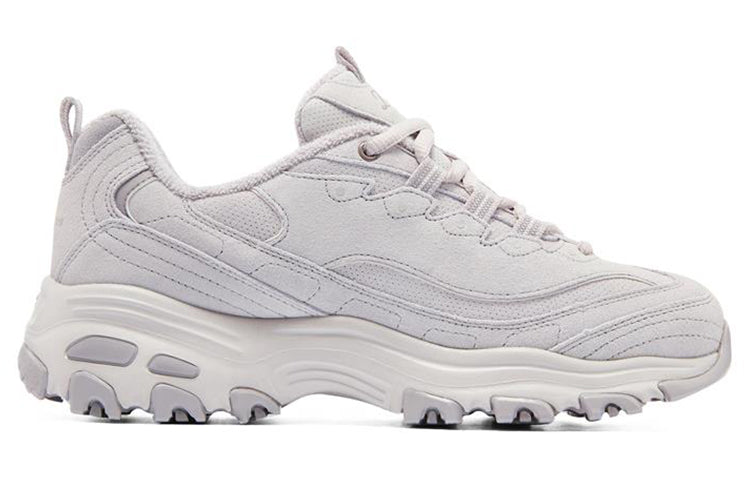 (WMNS) Skechers D'Lites 1.0 'White' 149265-LAV