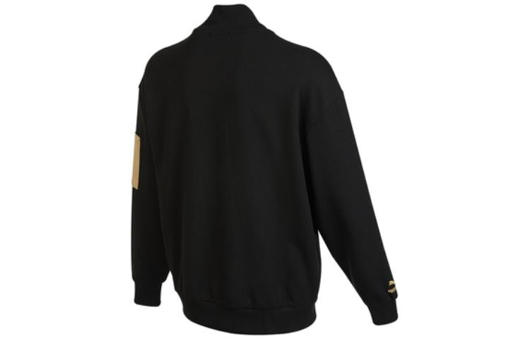 PUMA Logo Baseball Jacket 'Black' 536788-01