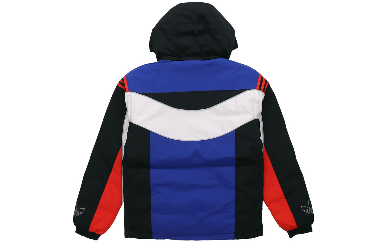 adidas originals Sport Bb Jacket Casual Sports hooded down Jacket Multicolor FT6897
