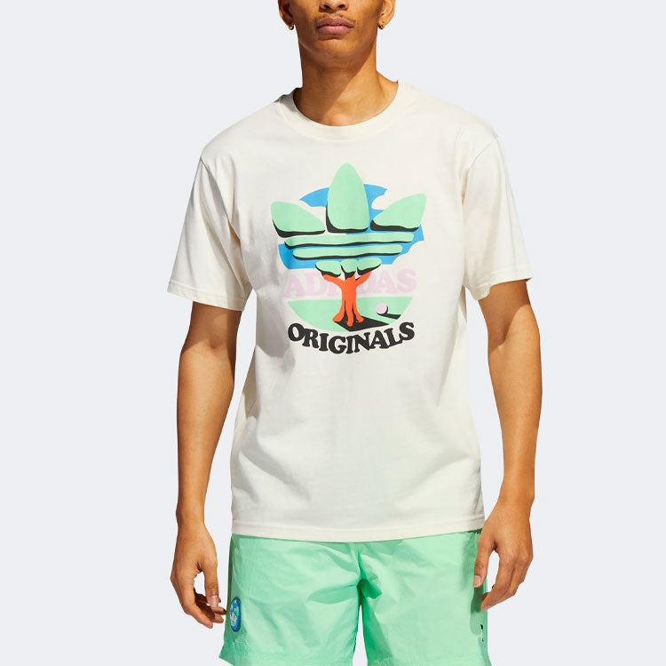 adidas originals Trefoil Tree T-shirt 'Non Dyed' HI2961
