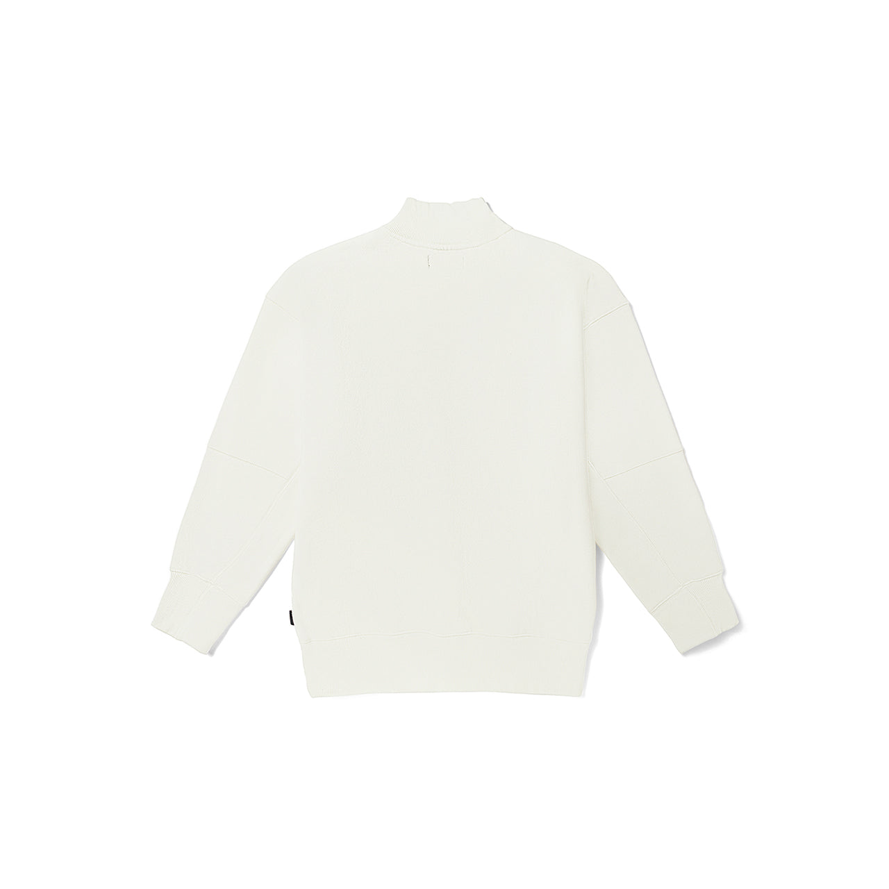 (WMNS) Vans Pullover Zipper Sweatshirt 'White' VN000F2QFS8