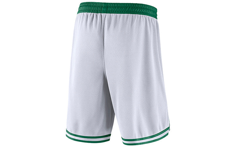Nike NBA limited SW Fan Edition Boston Celtics Basketball Shorts White AJ5586-100