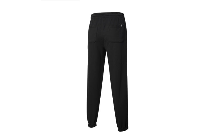 PUMA Downtown Pants 'Black White' 599195-01