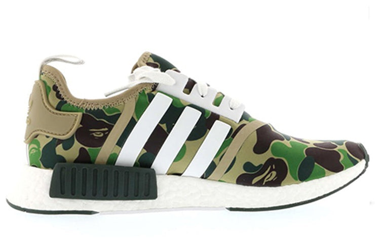 adidas x A Bathing Ape NMD_R1 'Olive Camo' BA7326