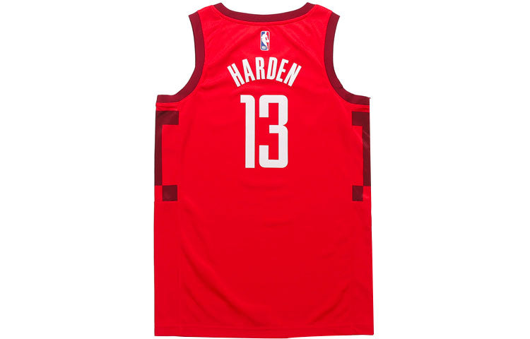 Nike Earned Edition NBA limited Sports Basketball Jersey SW Fan Edition Rockets 13 Red BQ1161-658