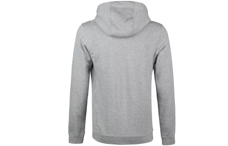 Men's Nike Alphabet Printing Hooded Long Sleeves Gray BQ6357-063