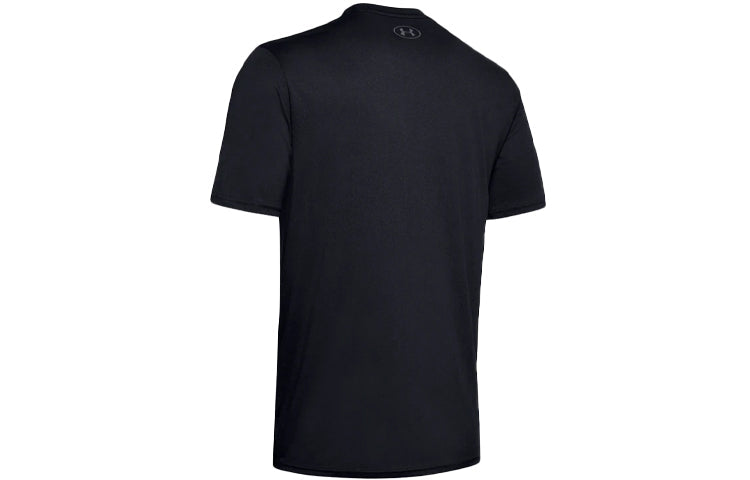 Men's Under Armour Big Logo Reflective Short Sleeve Black 1351617-001