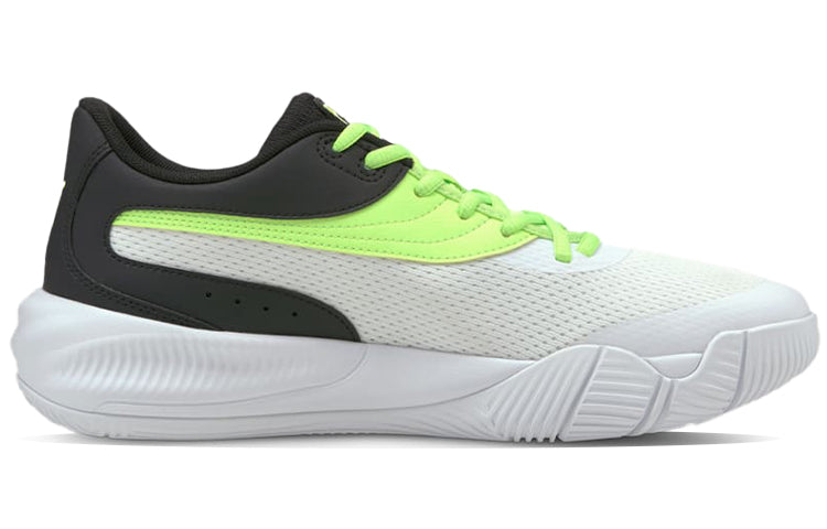 PUMA Triple Basketball 'White Green Glare' 195217-10