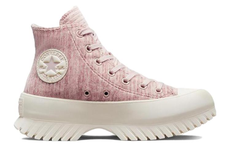 Converse Chuck Taylor All Star Lugged 2.0 High 'Striped Knit - Stone Mauve' A03243C
