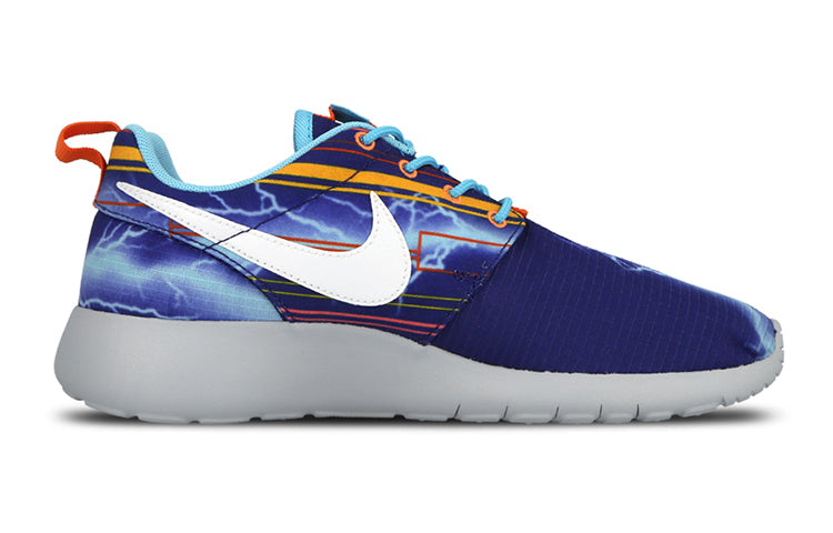 (GS) Nike Roshe One Print 'Blue White Red' 677782-401