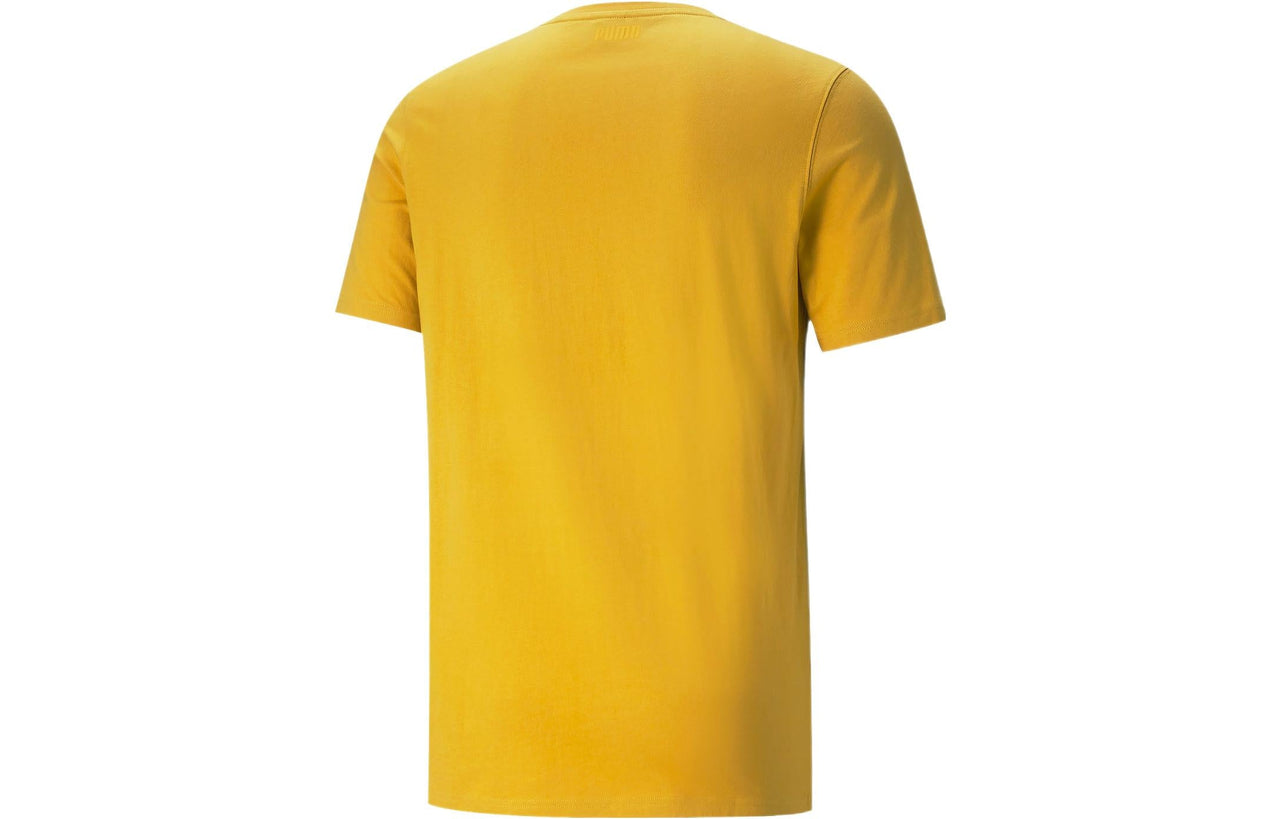 PUMA 4th Quarter Short Sleeve T-Shirt 'Yellow' 532361-06