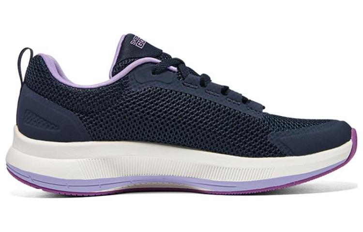 (WMNS) Skechers Go Run Pulse 'Navy Blue Purple' 128077-NVPR