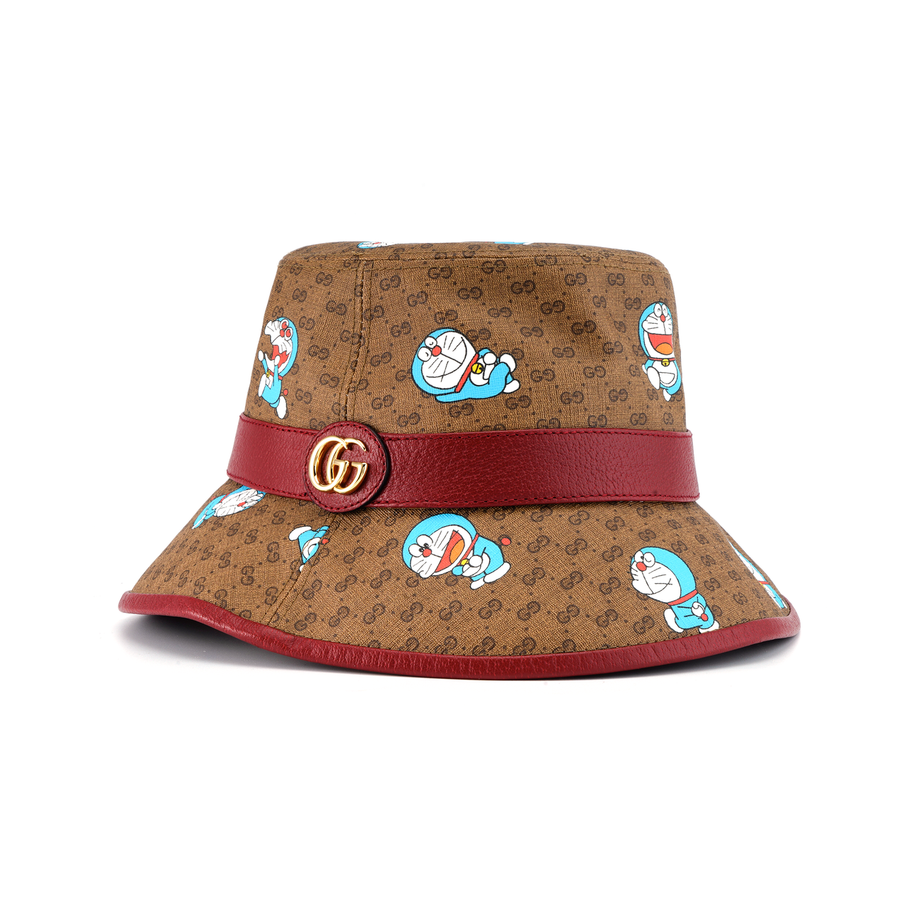 Gucci x Doraemon Bucket Hat 'Cherry Monogram' 648846-4HACU-8574