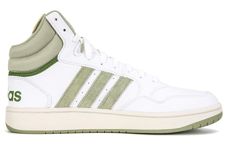 adidas Hoops 3.0 Mid 'White Green' GV9524