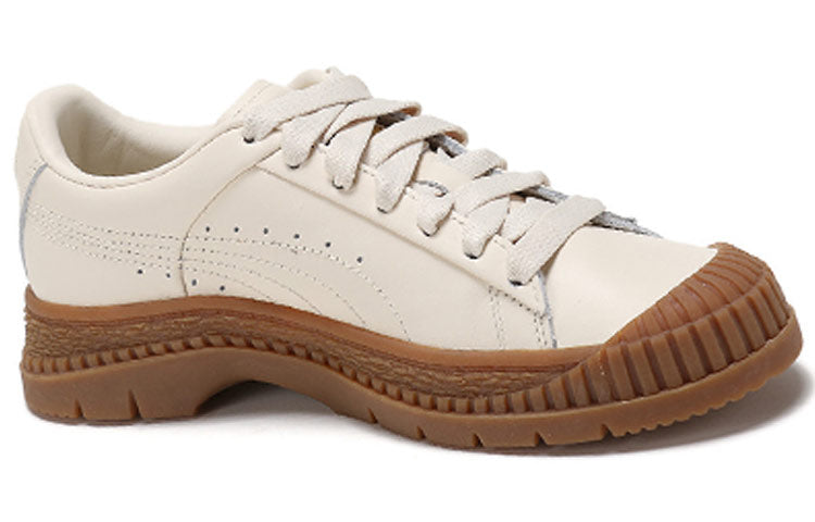 (WMNS) PUMA Utility Leather 'White Smoke' 370982-04