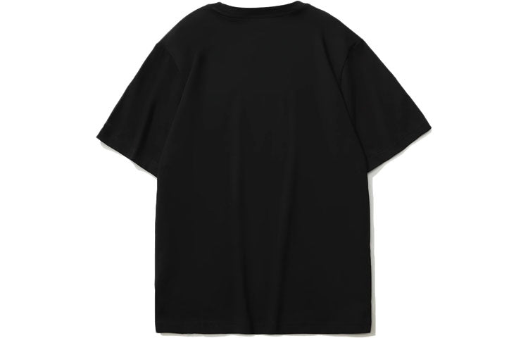Li-Ning Graphic Loose Fit T-shirt 'Black Yellow' AHSR772-4